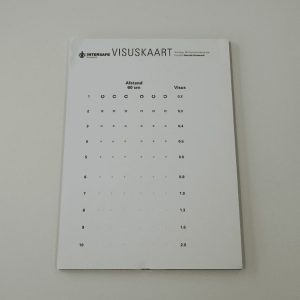 visuskaart 40-60 cm fits indicator 2