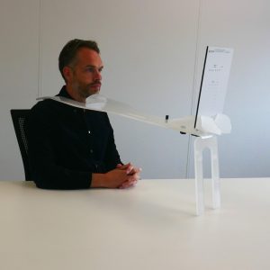 Beeldschermtest visusmeter